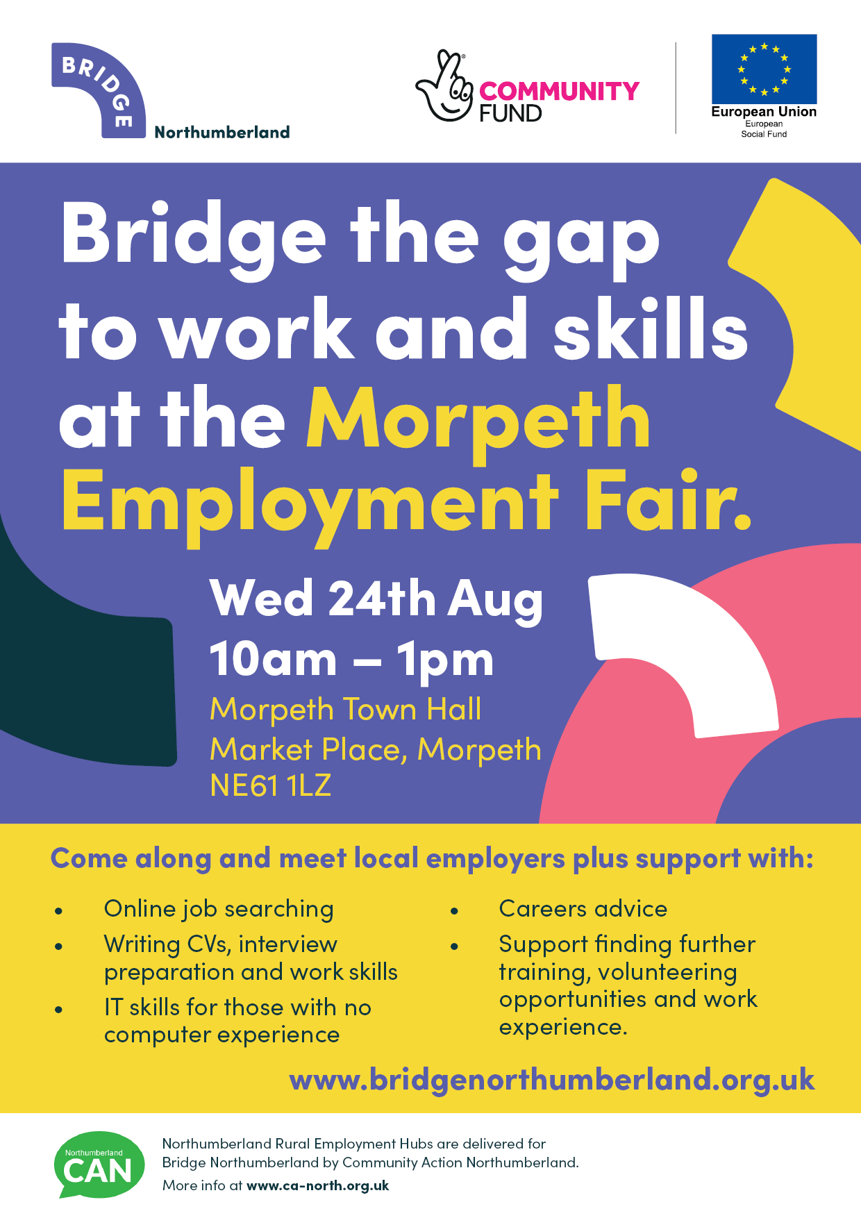 Morpeth Employment Fair 24 August featured image