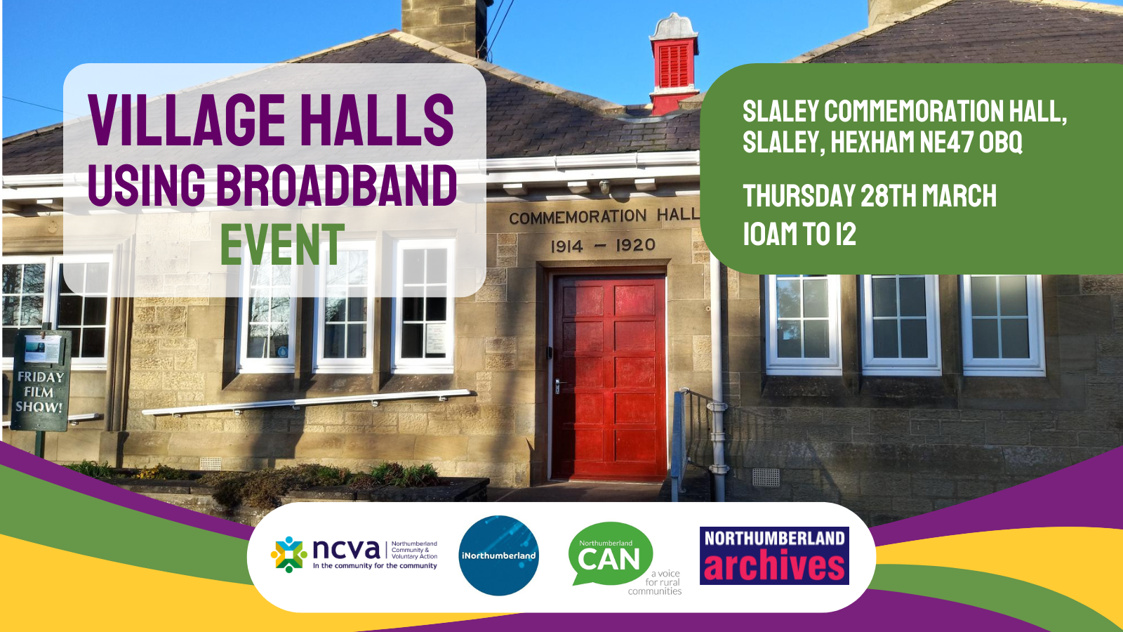 Is your Village Hall considering installing broadband? featured image