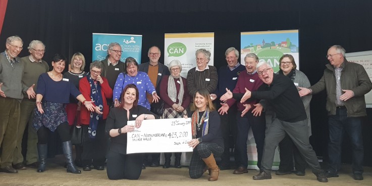 Huge funding boost for village halls led by CAN