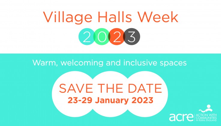 Village Halls Week 2023 – hold the date for Northumberland event