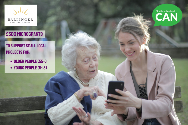 &pound;500 Microgrants Available for Rural Northumberland Groups