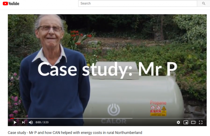 Case study: How CAN helped Mr P with energy costs