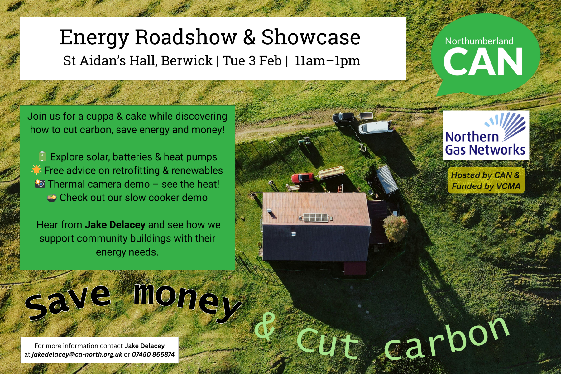 Energy Roadshow & Showcase at St Aidan's Hall, Berwick featured image